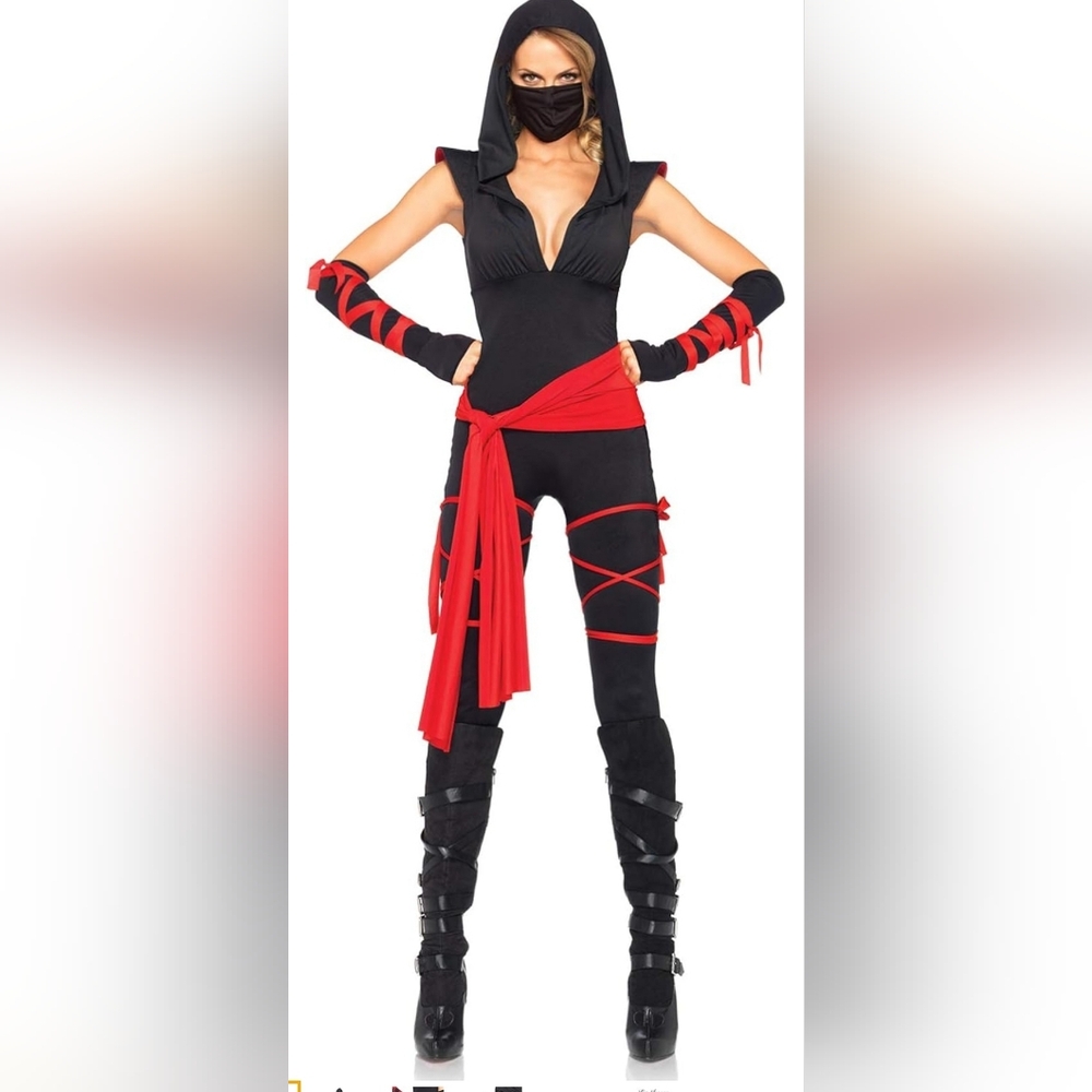 NWT Spirit Halloween deadly ninja costume